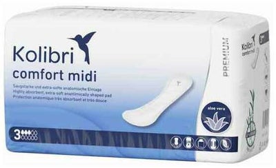 Kolibri Comfort Premium Einlagen Midi 28 Stück