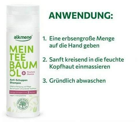 Alkmene Mein Teebaumöl Anti-Schuppen Shampoo 200 ml