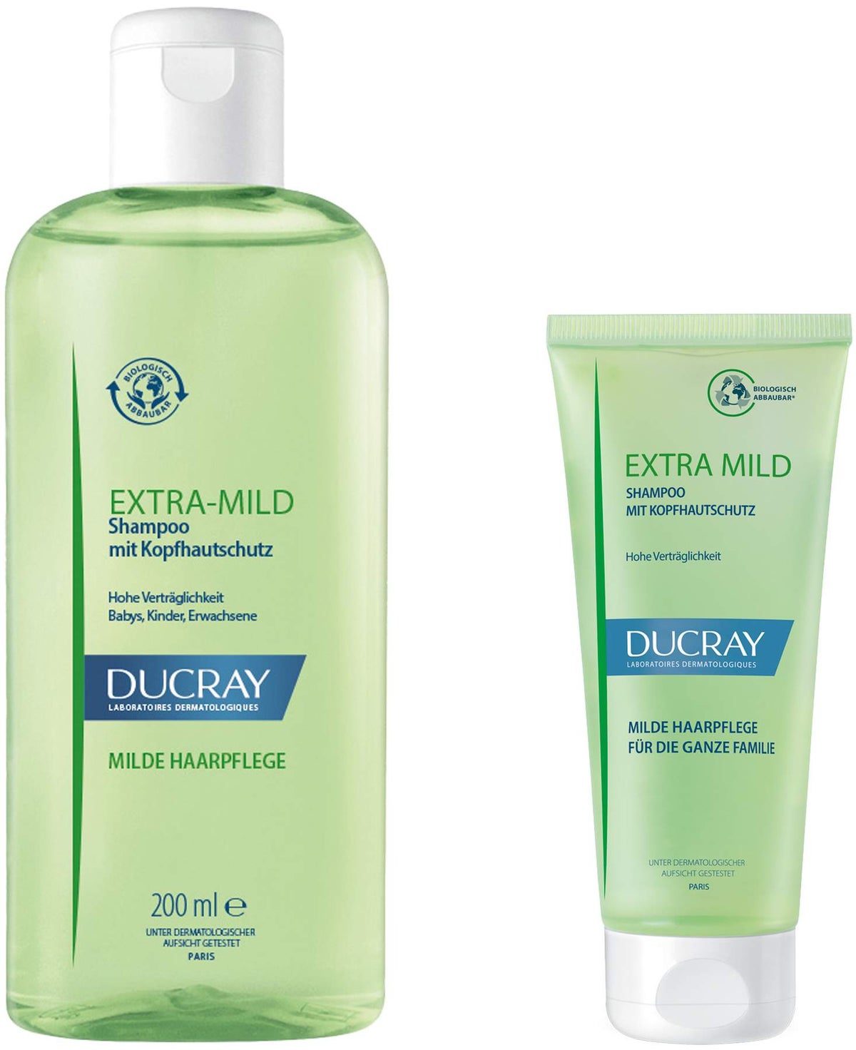 Ducray extra Mild Shampoo 200 ml + gratis extra Mild Shampoo 100 ml