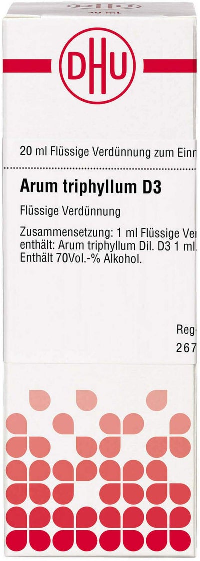 Dhu Arum Triphyllum D3 Dilution