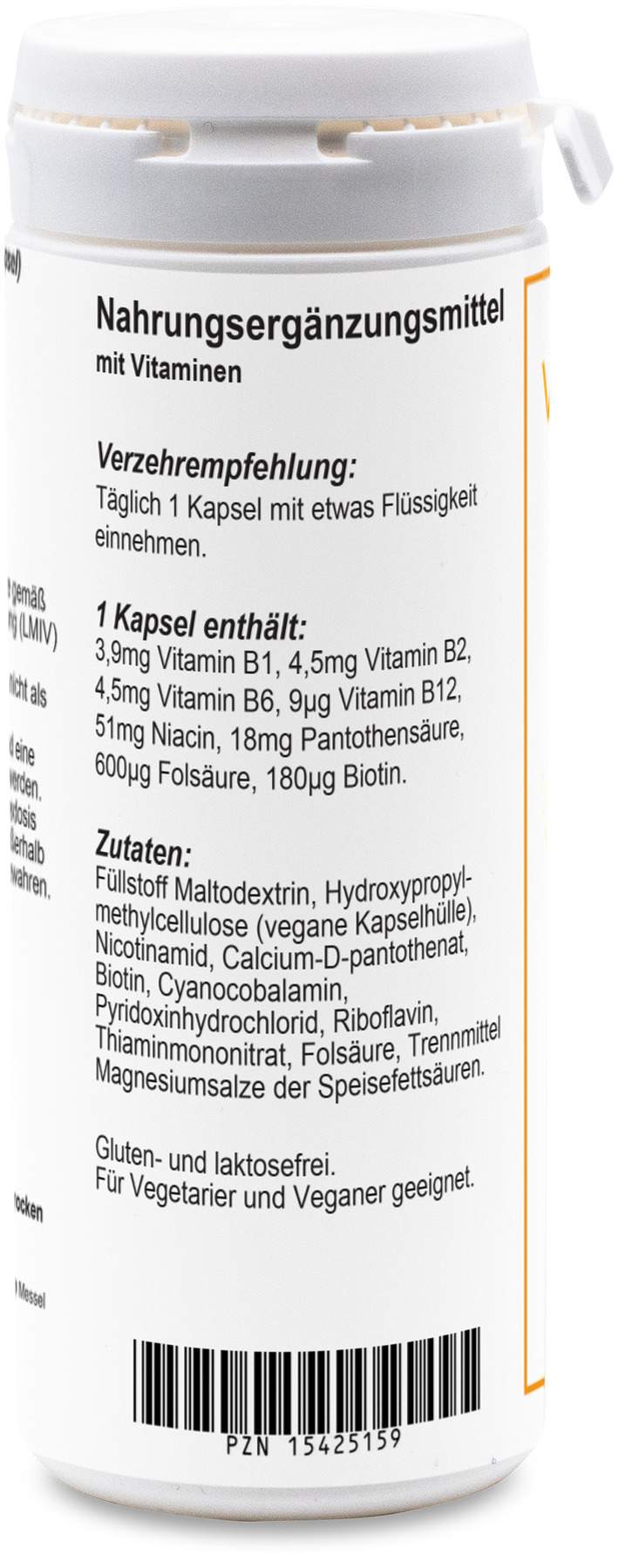 Allpharm Vitamin B Komplex 100 Kapseln