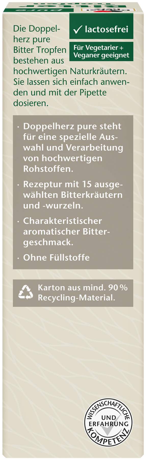 Doppelherz pure Bitter Tropfen 50 ml
