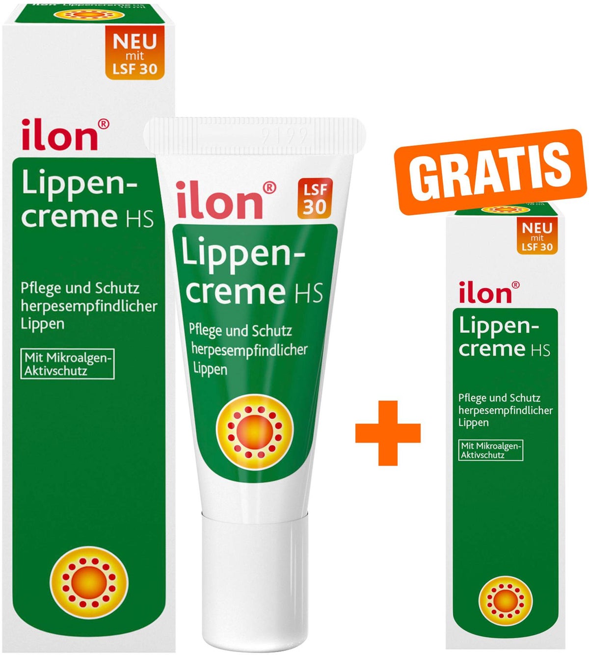 Ilon Lippencreme HS 10 ml + gratis Lippencreme HS 3 ml