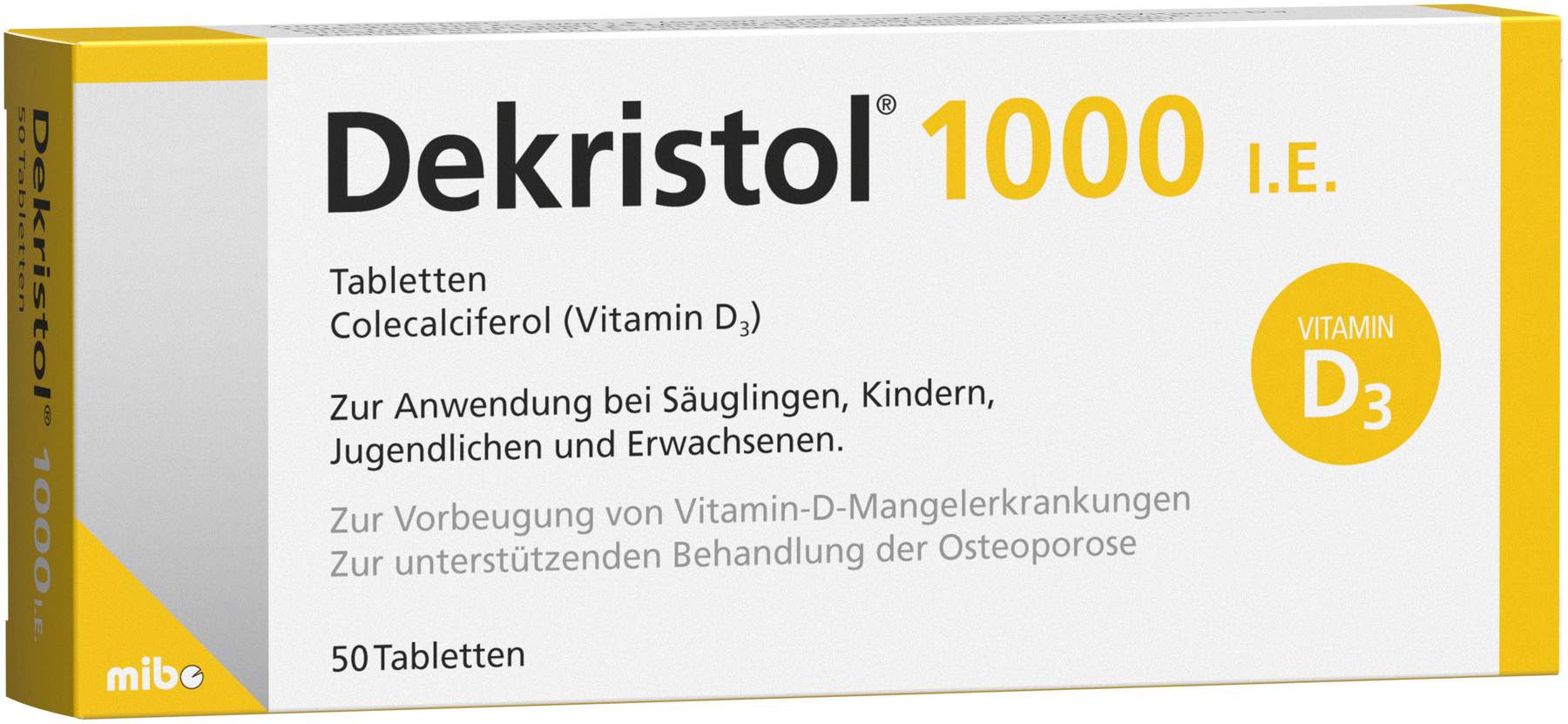 Dekristol 1.000 I.E. 50 Tabletten