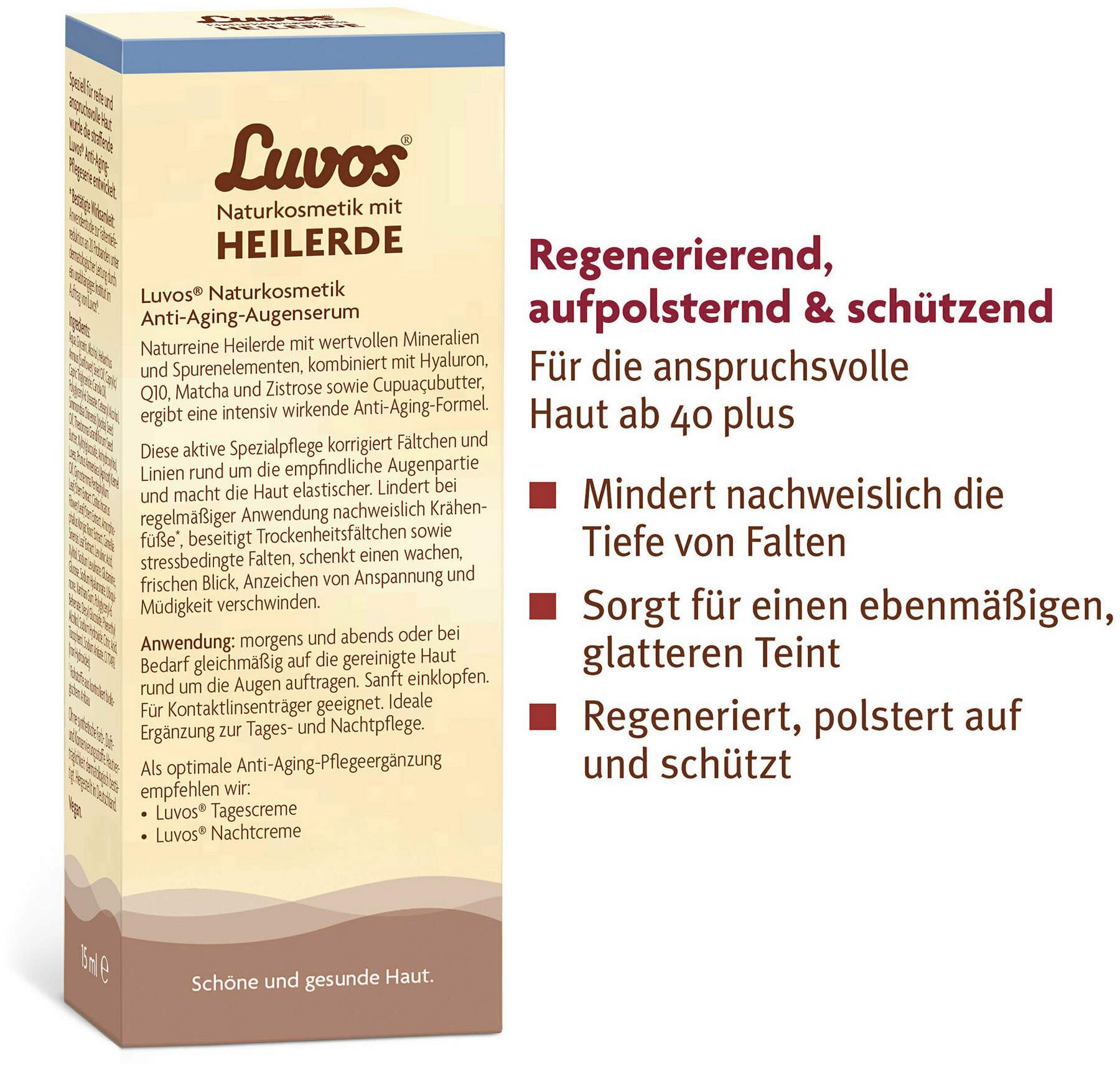 Luvos Heilerde Anti-Age Augenserum 15 ml