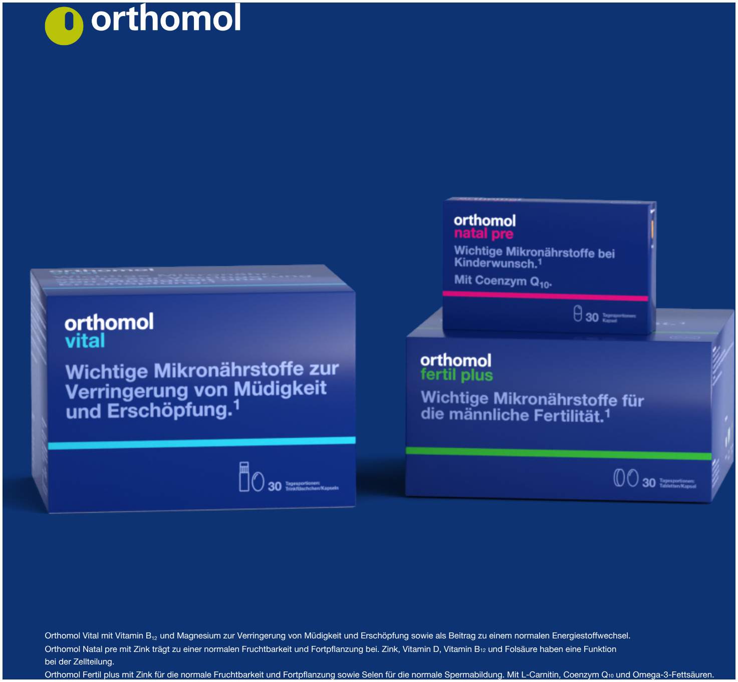 Orthomol Natal Granulat-Kapseln 30 Beutel 1 Kombipackung