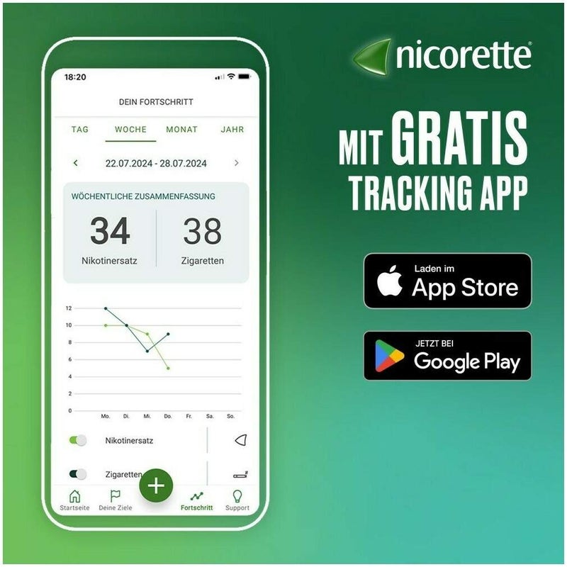 Nicorette Mint Spray 1 mg 2 Stück