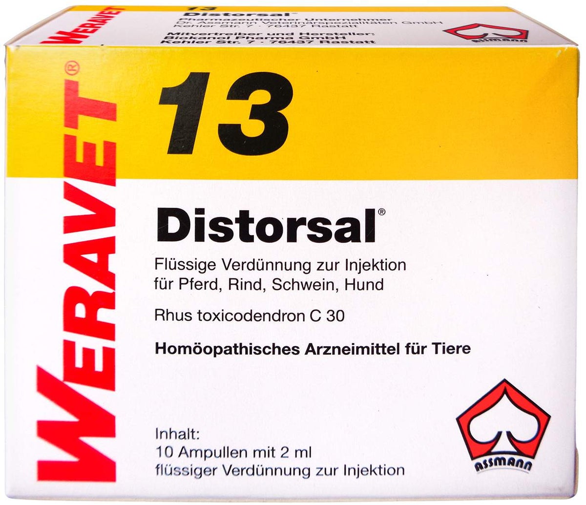 Distorsal 13 Ampullen vet. 10 X 2 ml