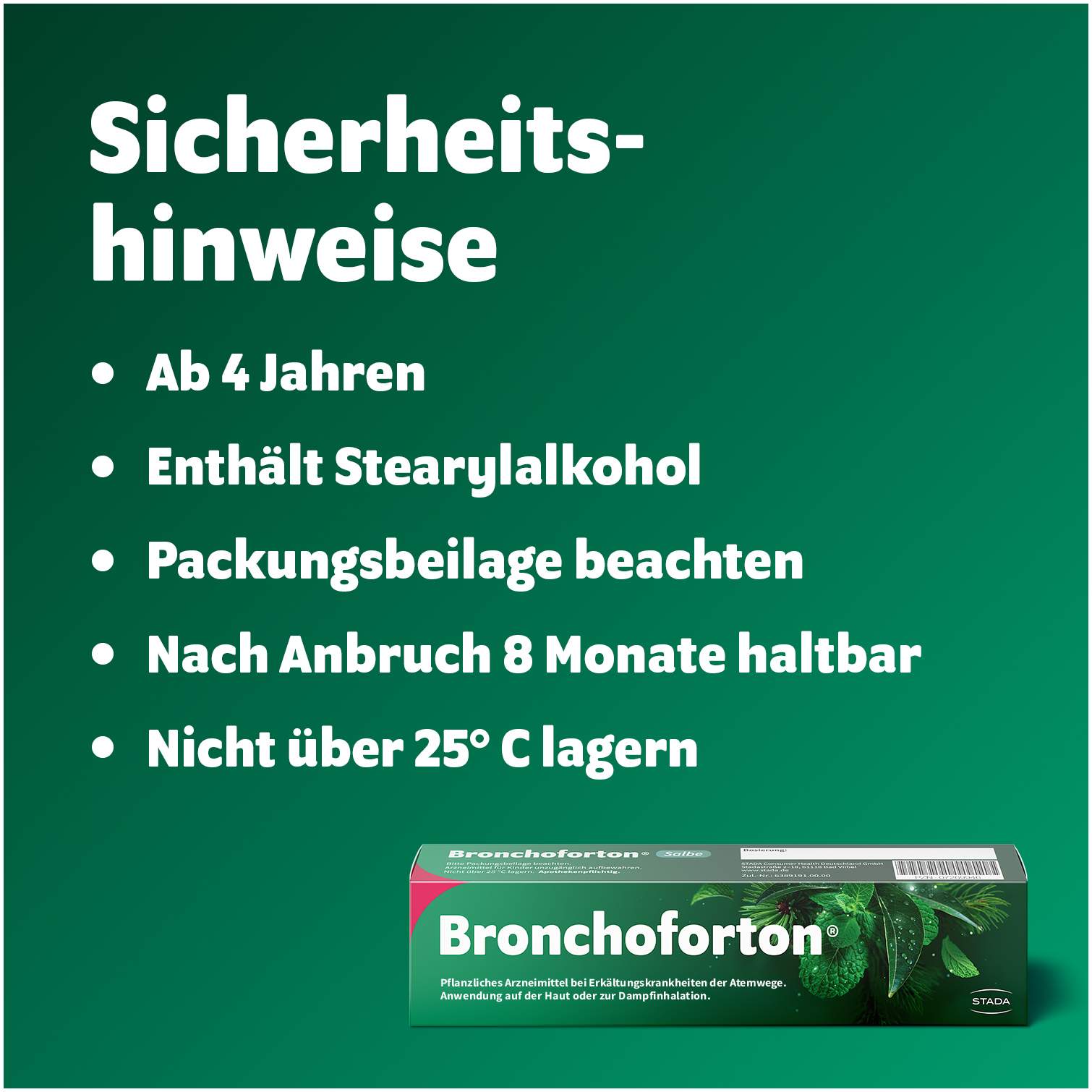 Bronchoforton Salbe 40 g