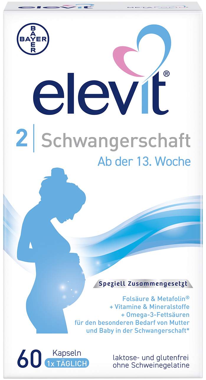 Elevit 2 Schwangerschaft 60 Kapseln