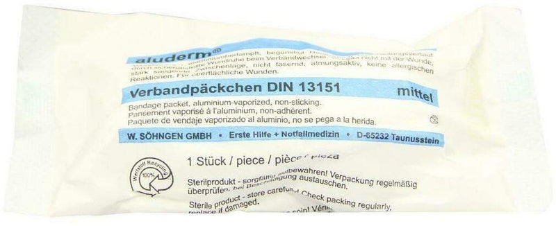 Aluderm Verbandpäckchen Din 13151 - M 4 M X 8 cm