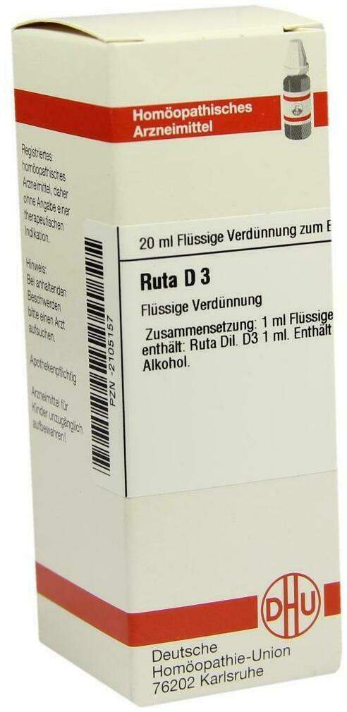 Dhu Ruta D3 Dilution 20 ml