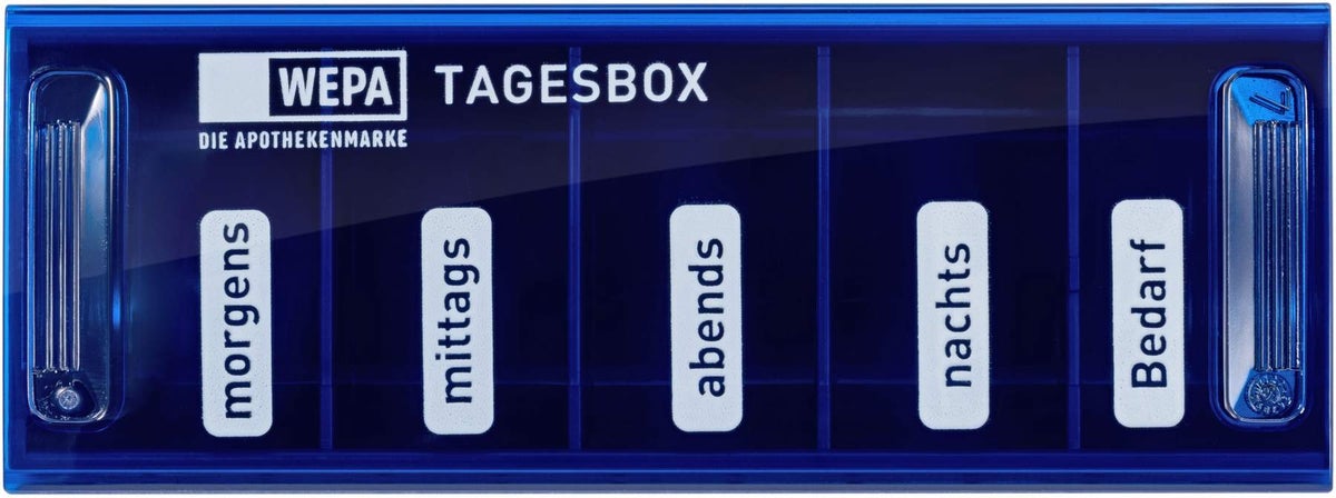 WEPA Tagesbox Farbig Sortiert + UV-Schutz