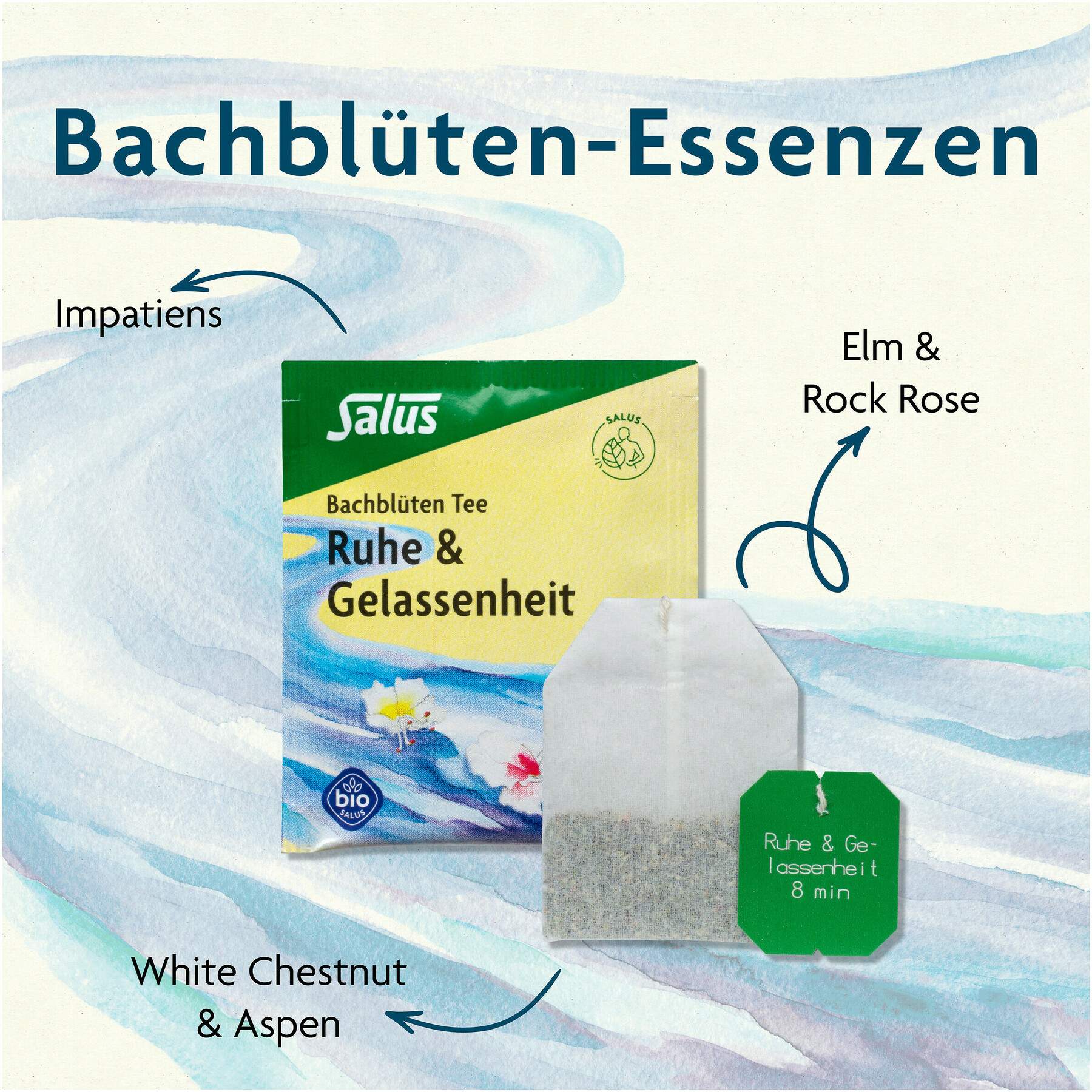 Bachblüten Tee Ruhe und Gelassenheit