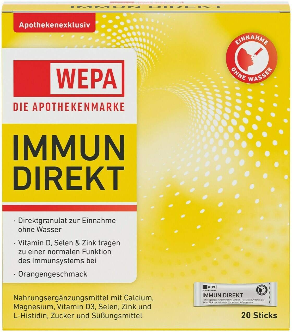 WEPA Immun Direkt 20 Sticks