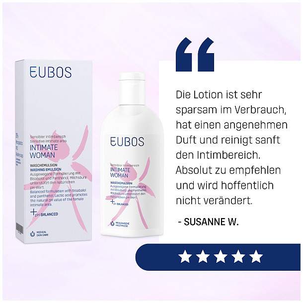 Eubos Intimate Woman Waschemulsion 200 ml