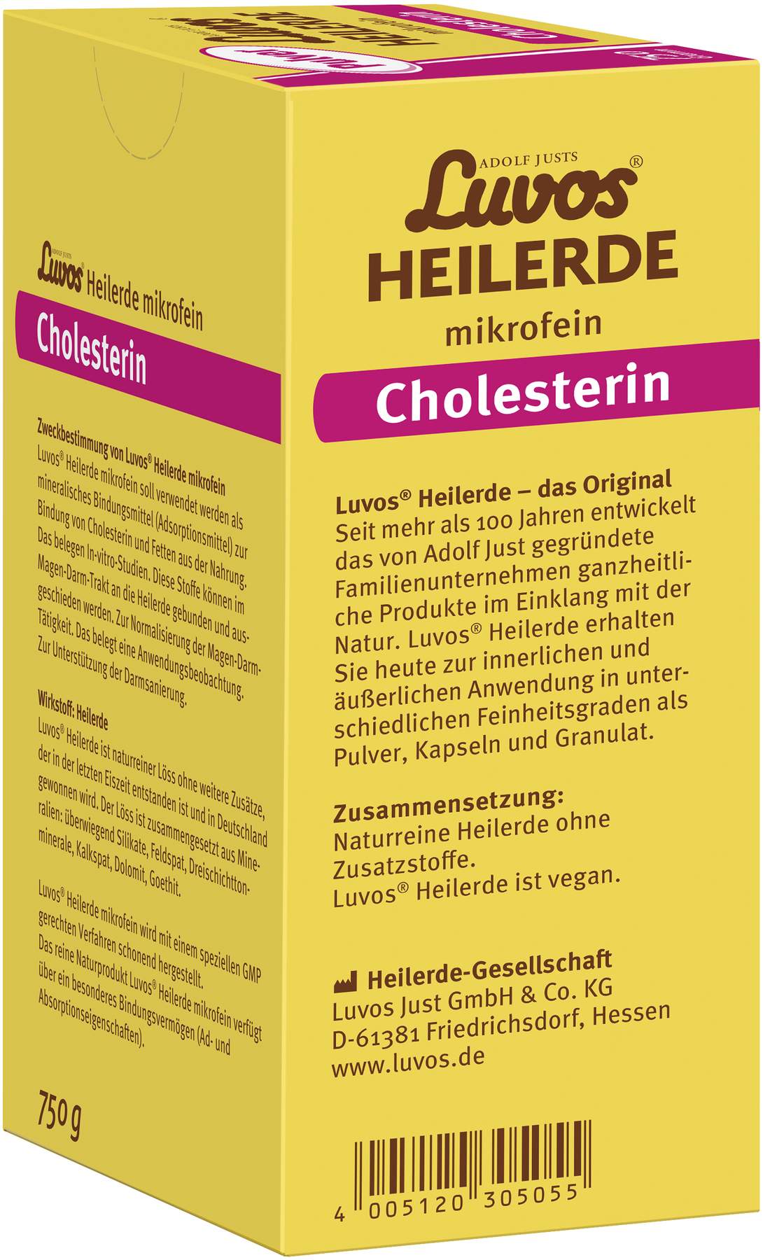 Luvos Heilerde Mikrofein Pulver zum Einnehmen 750 G