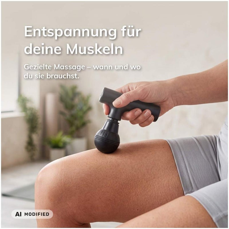 Silver Gear Mini Massagepistole