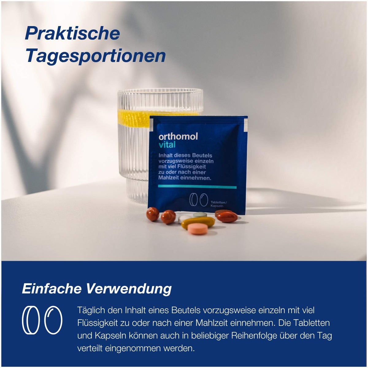 Orthomol Vital Tabletten-Kapseln 30 Tagesportionen 1 Kombipackung