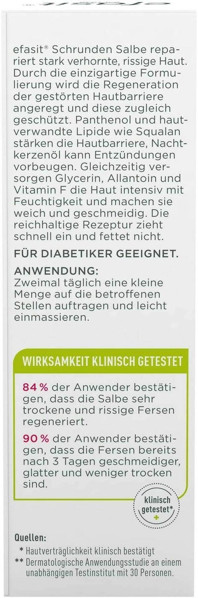 Efasit Schrunden Salbe 60 ml