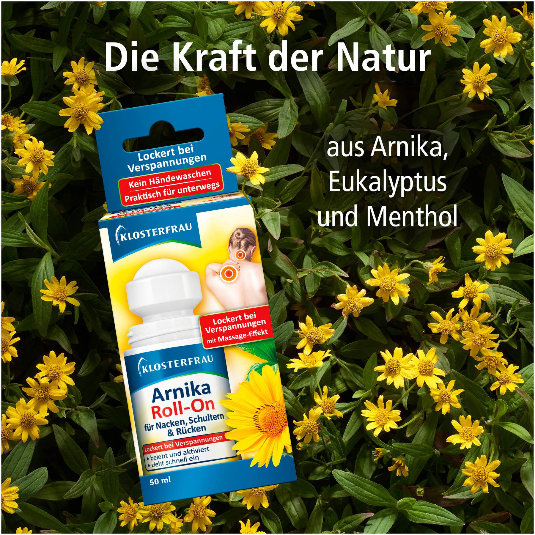 Klosterfrau Arnika Roll On 50 ml