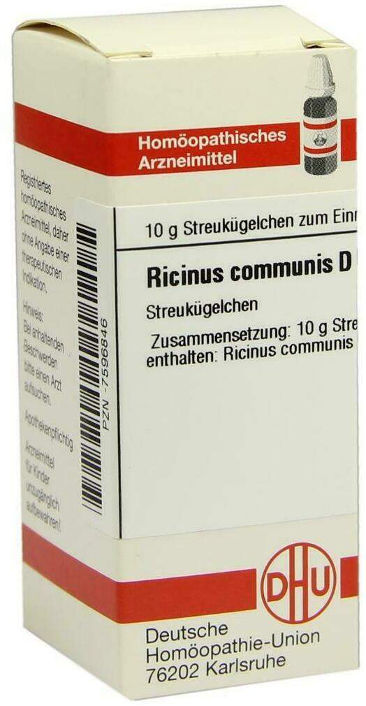 Dhu Ricinus Communis D6 Globuli
