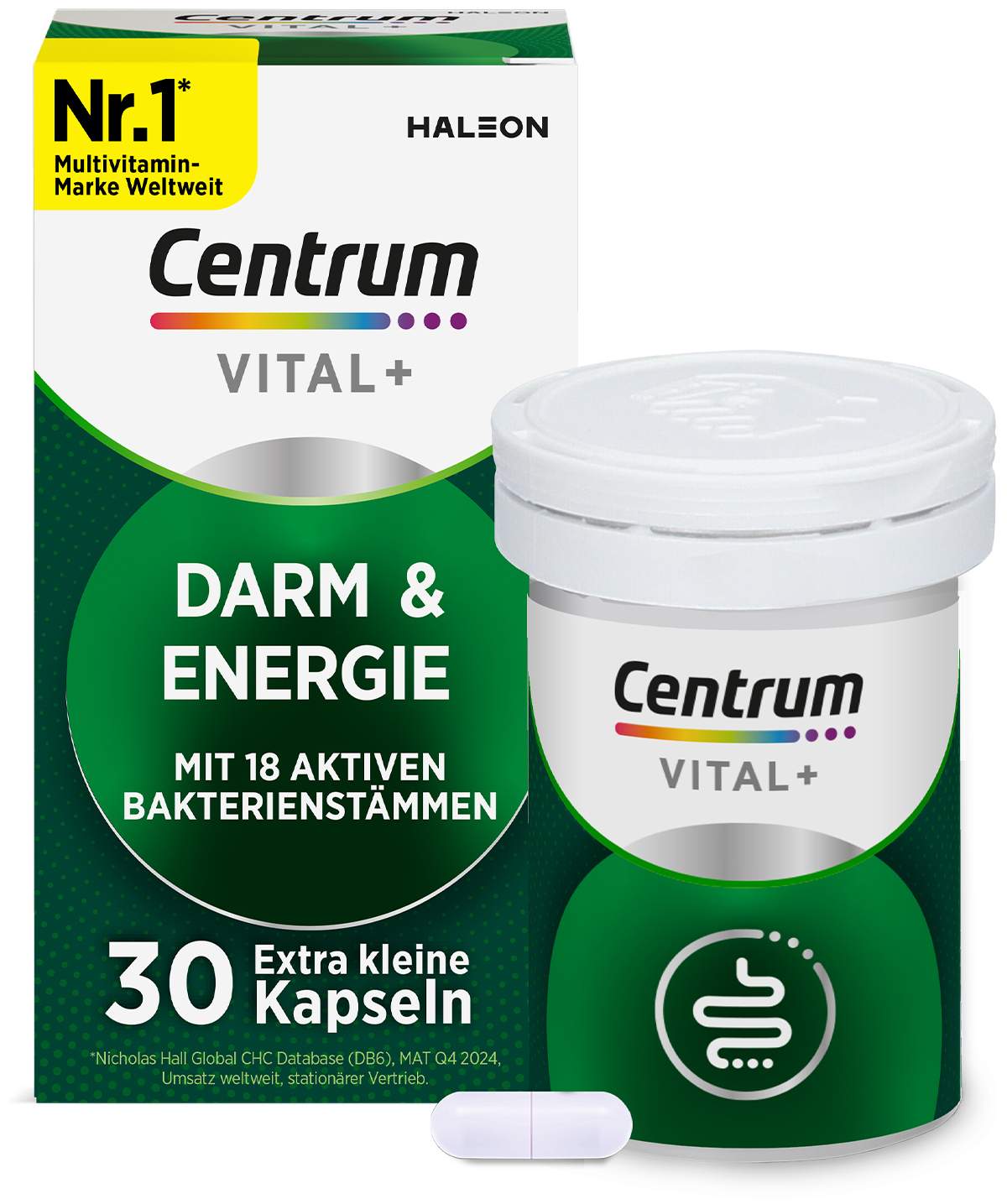Centrum Vital+ Darm & Energie 30 Kapseln