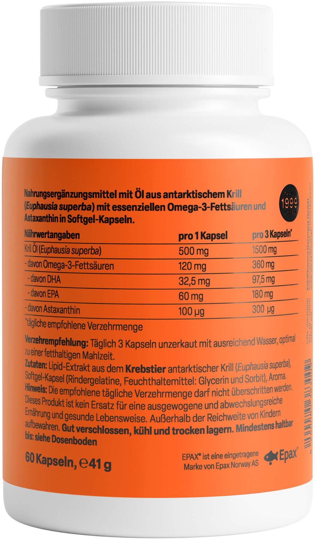 Superba Krill Öl Kapseln 60 Stk
