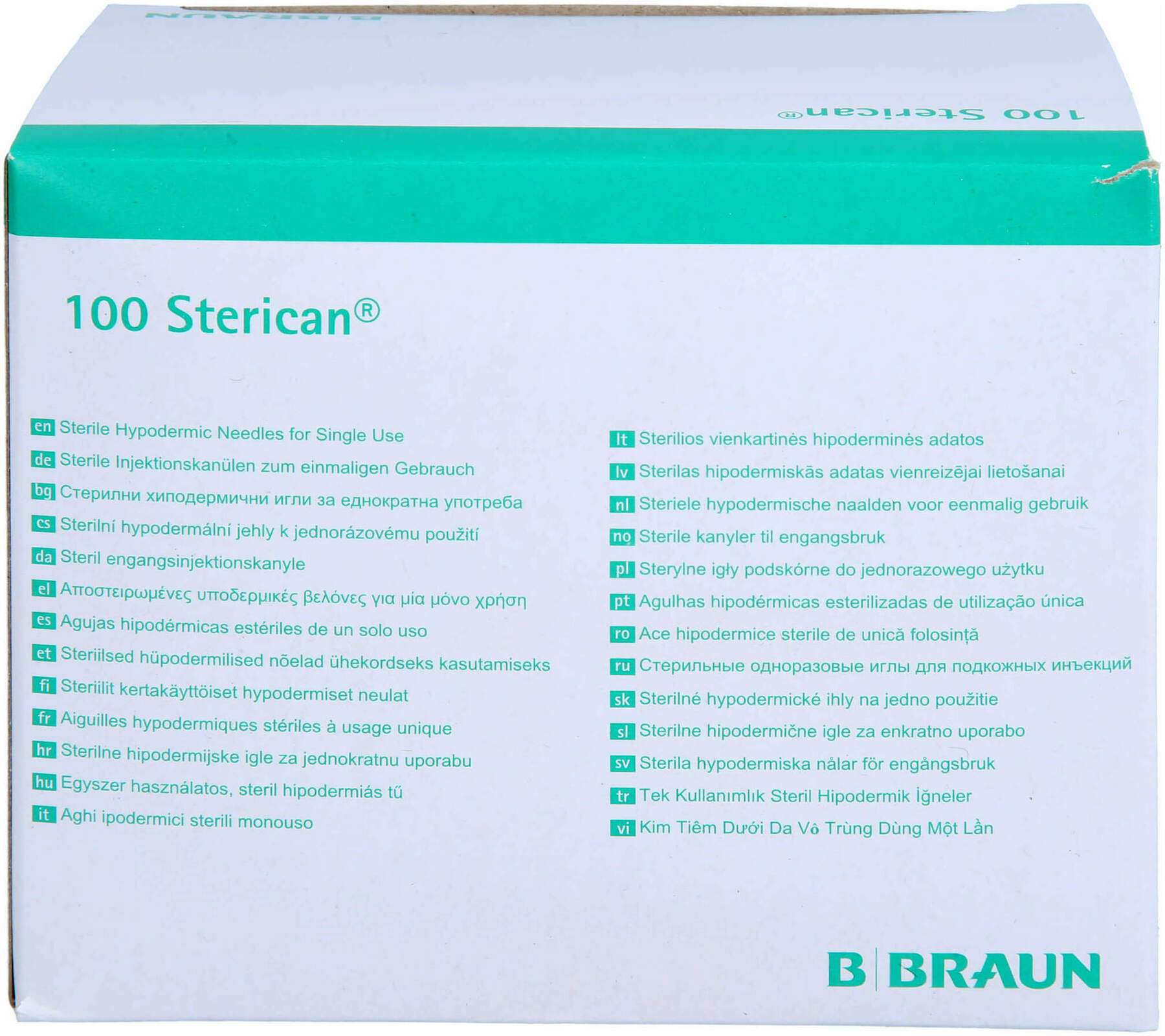 Sterican Einmalkanüle 26 G 12 mm 100 Kanülen
