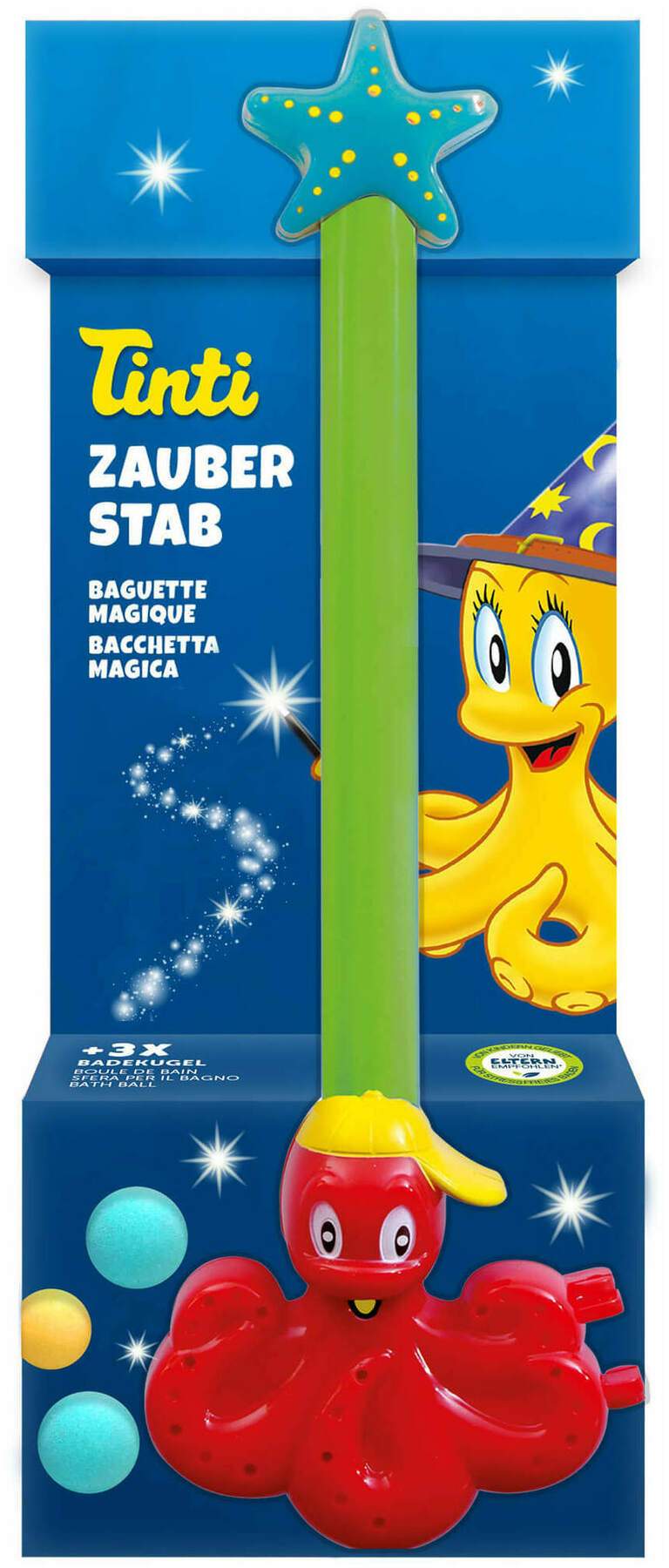 Tinti Zauberstab + 3 Mini Badekugeln