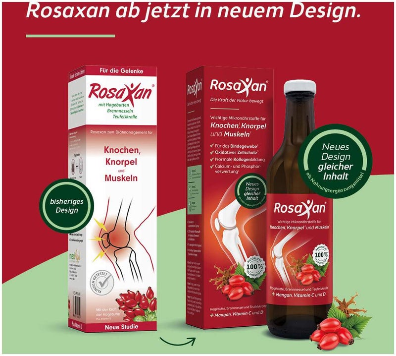 Rosaxan plus Vitamin D 750 ml