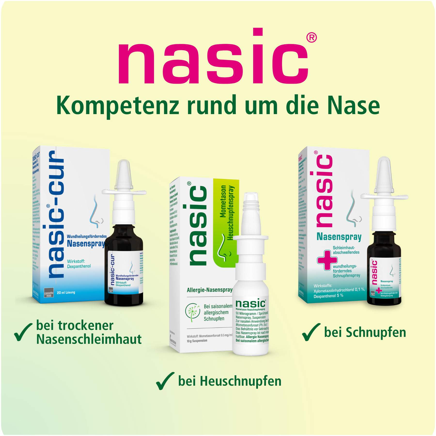 Nasic Mometason Heuschnupfenspray 18 g
