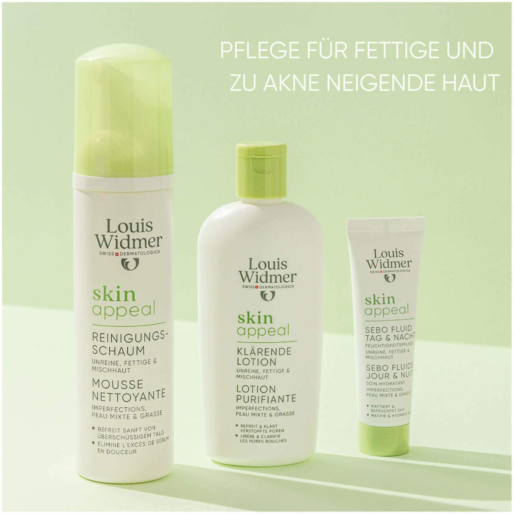 Widmer Skin Appeal Reingungsschaum ohne Parfümierung 150 ml