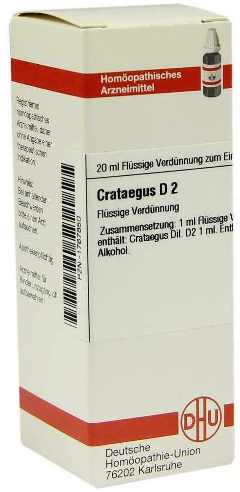 Dhu Crataegus D2 20 ml Dilution