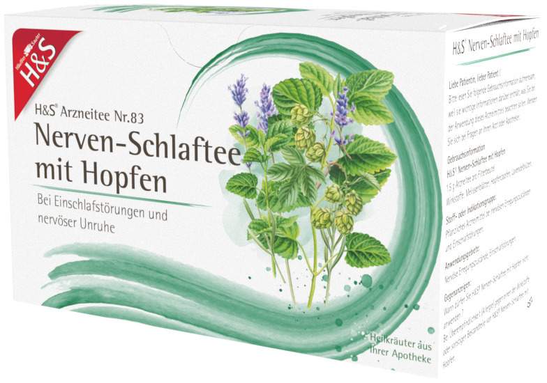 H&S Nerven - und Schlaftee Mit Hopfen 20 Beutel