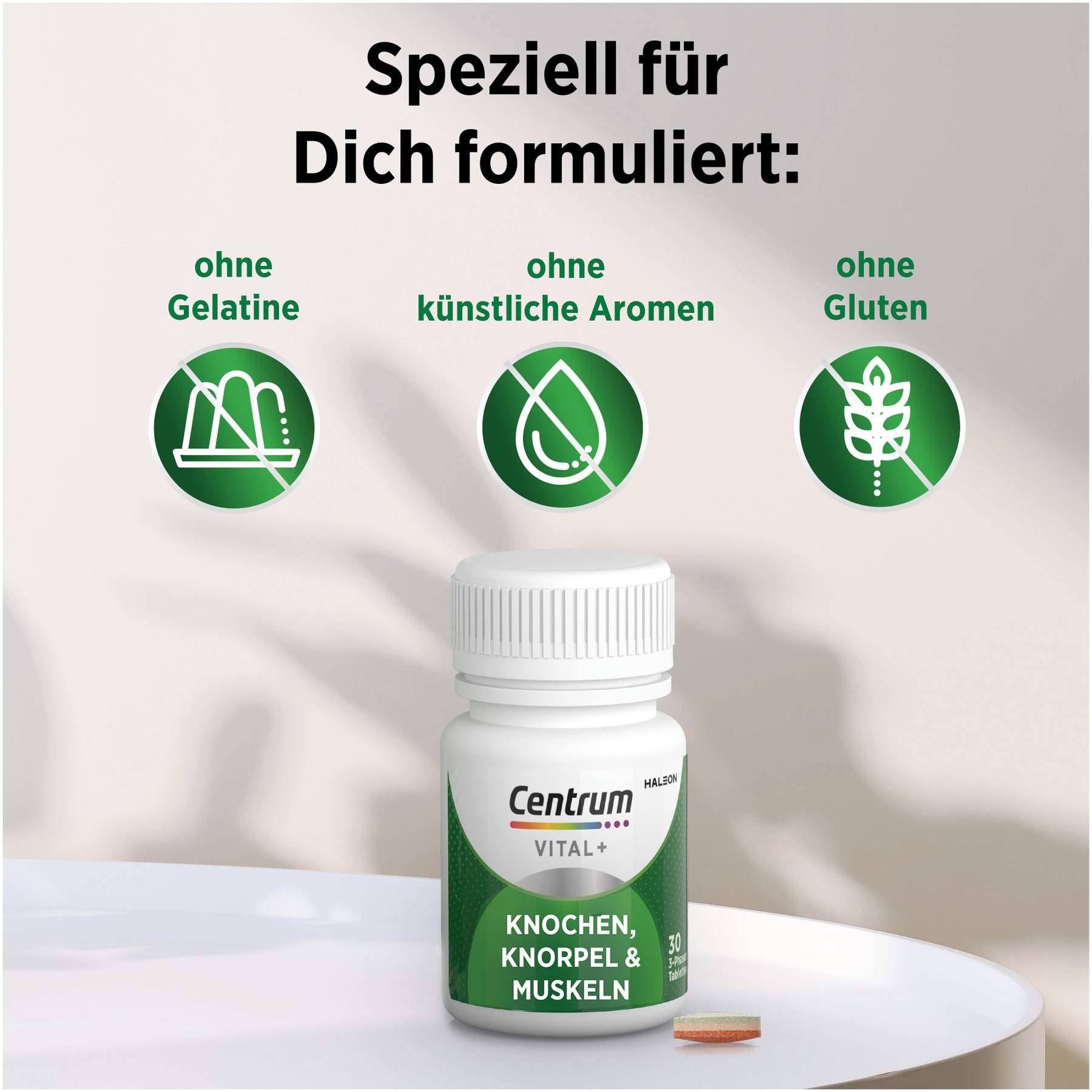 Centrum Vital+ Knochen Knorpel & Muskeln 30 Tabletten