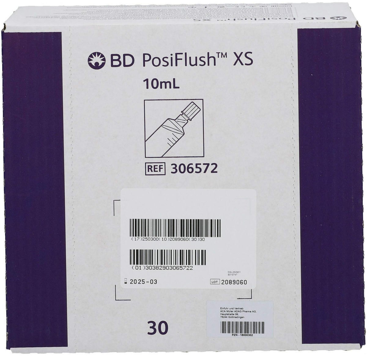 Bd Posiflush Xs Spülsystem Fertigspritzen 30 Stk