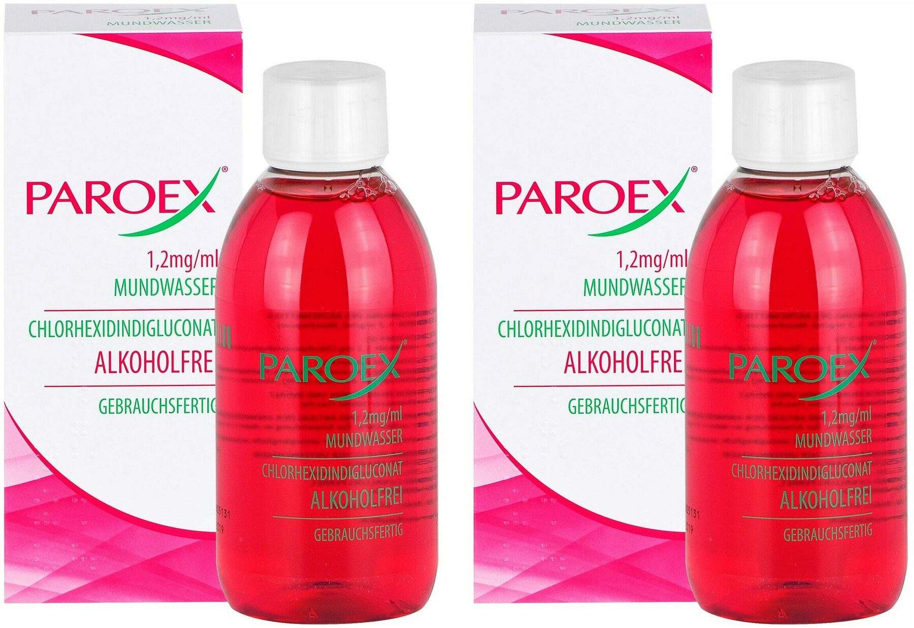 Paroex 1,2 mg je ml Mundwasser 2 x 300 ml