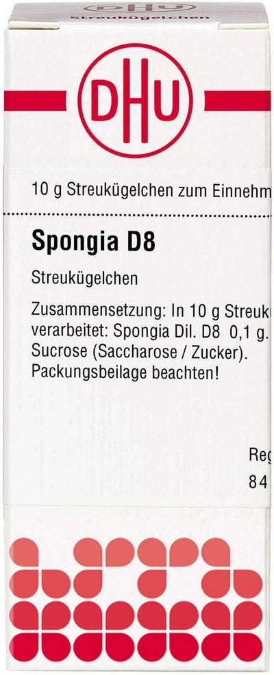 Dhu Spongia D8 10g Globuli