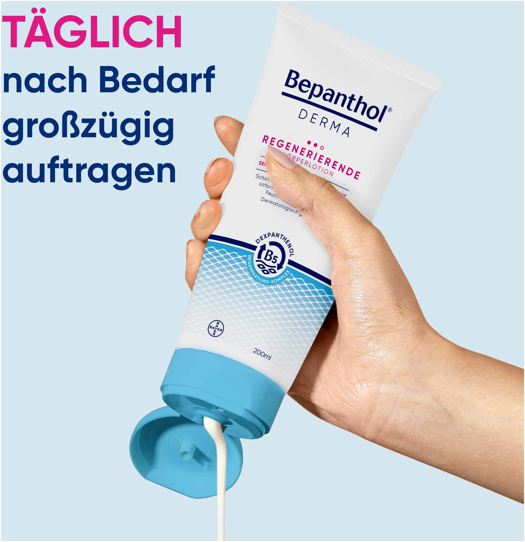 Bepanthol DERMA Regenerierende Körperlotion 200 ml Tube