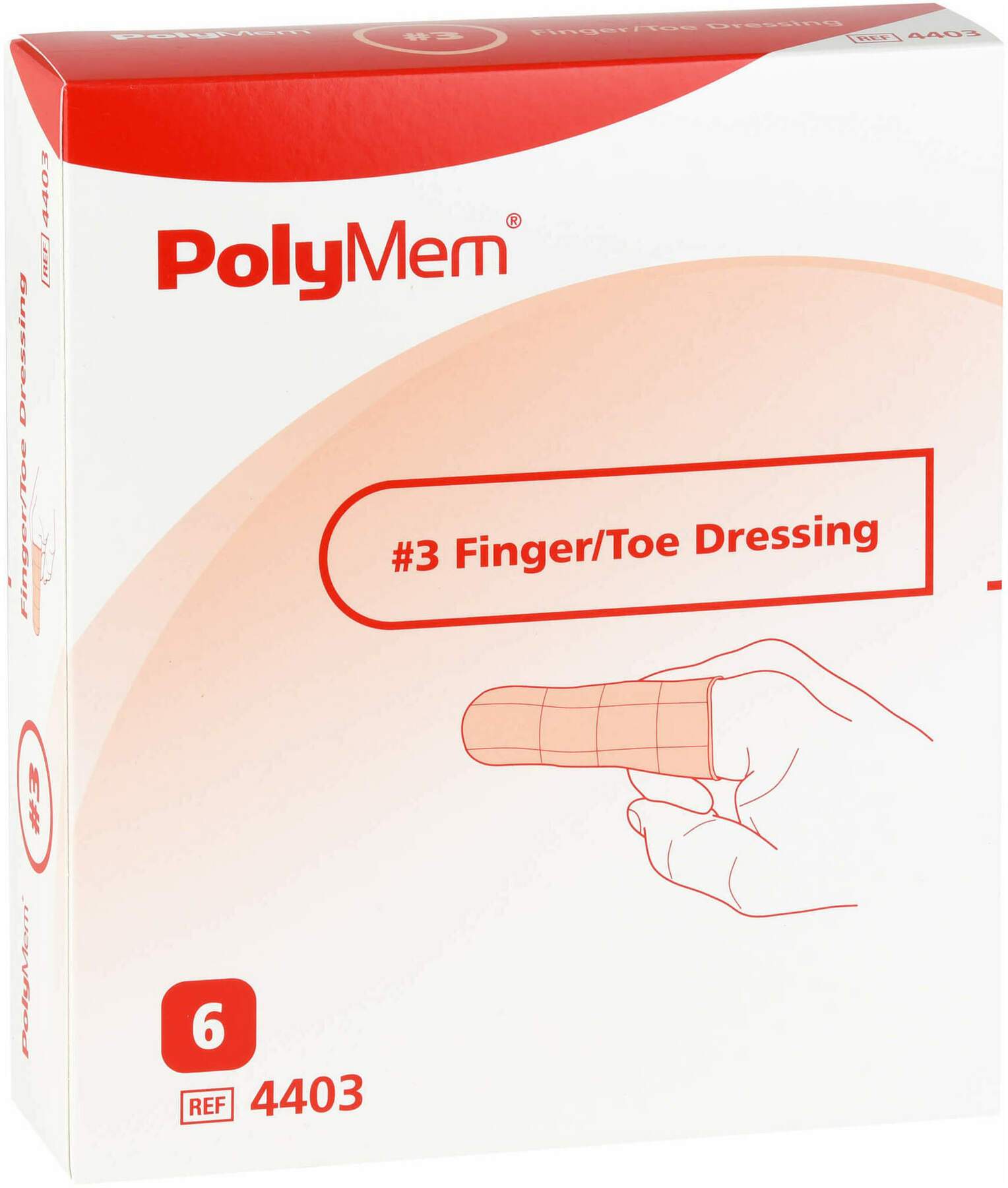 Polymem Finger Wundschnellverband Gr.3 6 Stück