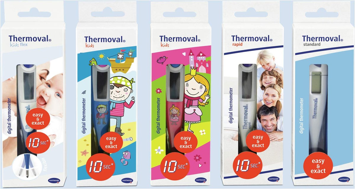 Thermoval Standard Digitales Fieberthermometer 1 Stück