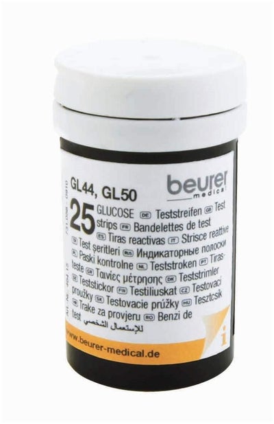 Beurer Blutzuckerteststreifen für GL44,GL50,GL50 evo