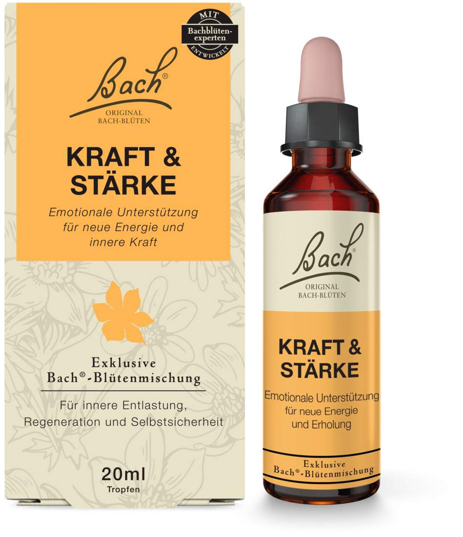 Bachblüten-Mischung Kraft & Stärke 20 ml Tropfen