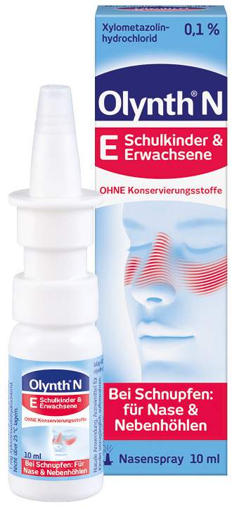 Olynth 0,1 % 10 ml Schnupfenspray ohne Konservierungsmittel