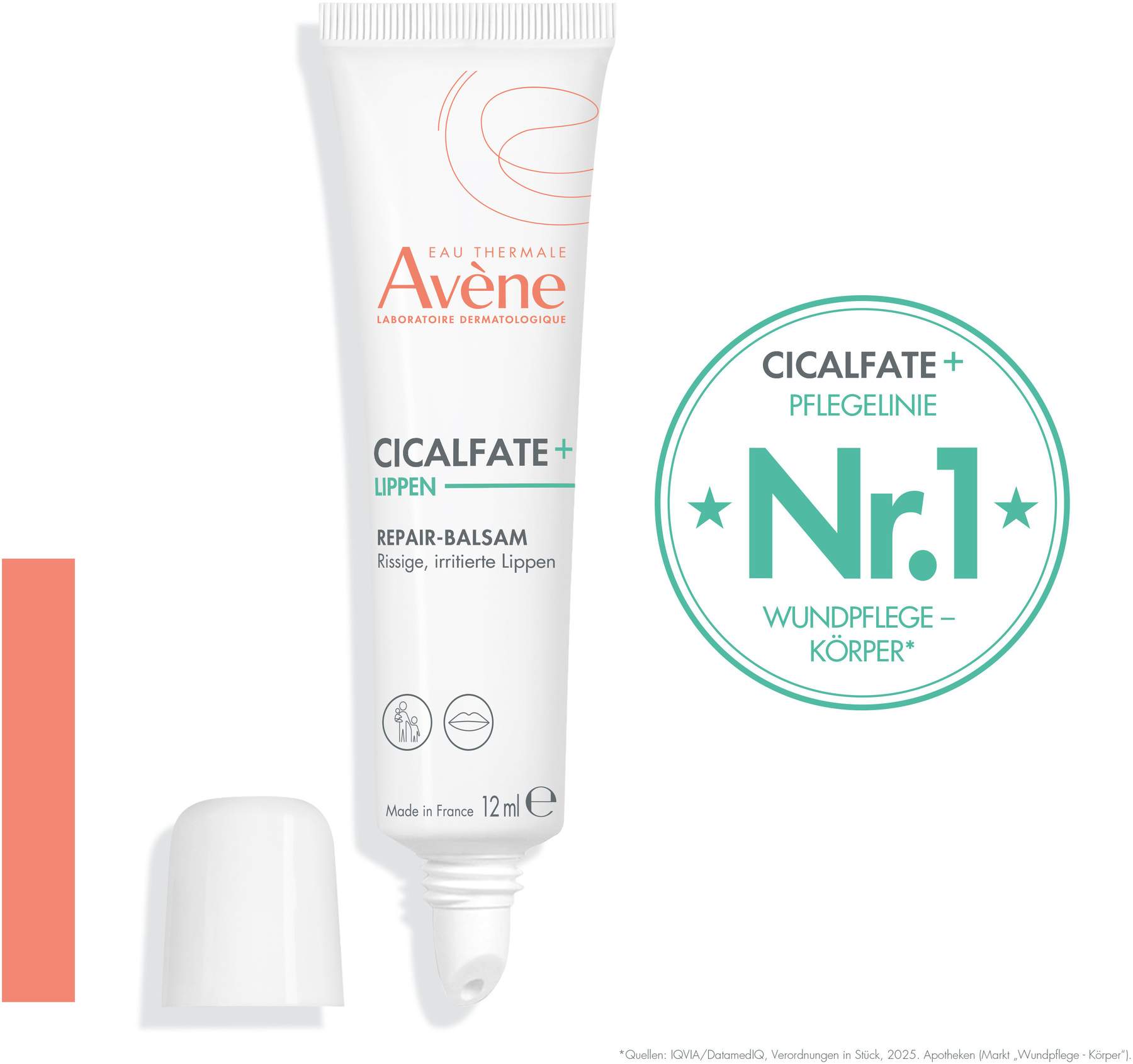 Avene Cicalfate+ Lippen Repair-Balsam 12 ml