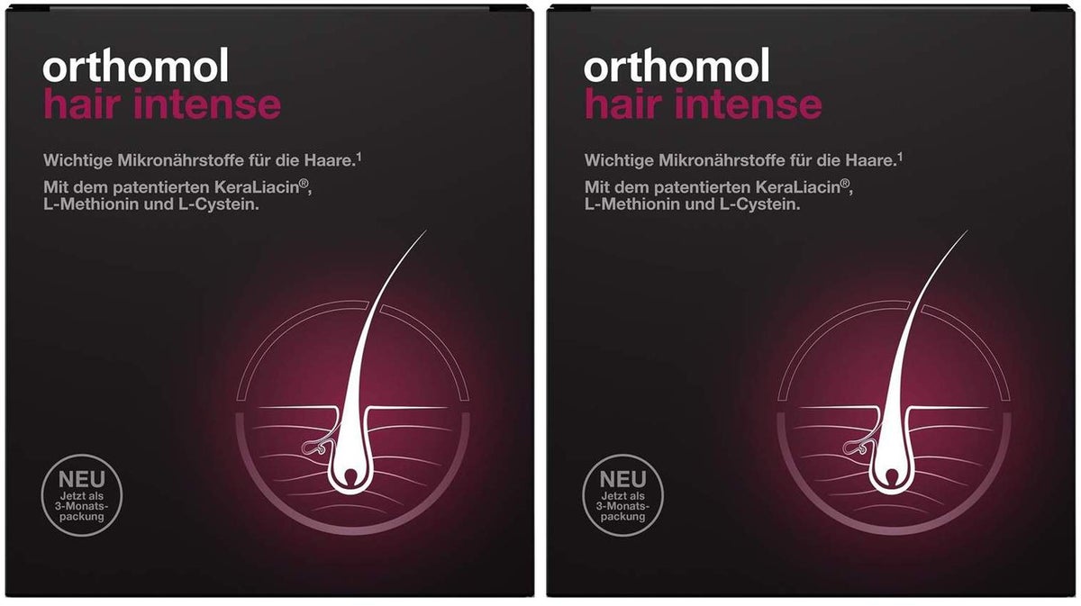 Orthomol Hair Intense Kapseln 2 x 90 Tagesportionen