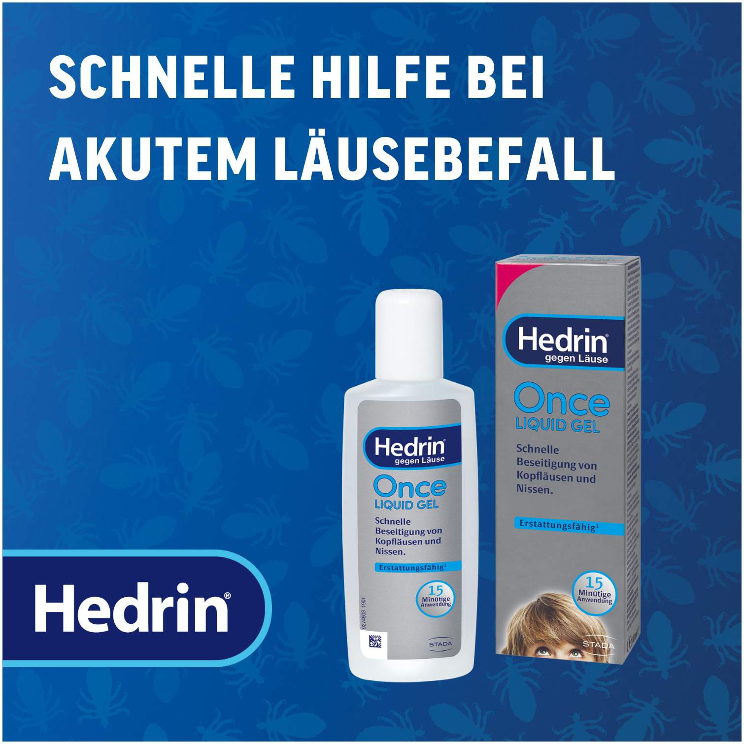 Hedrin Once Liquid 100 ml Gel