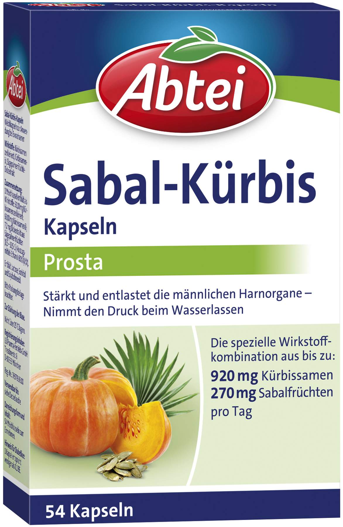 Abtei Sabal Kuerbis Kapseln