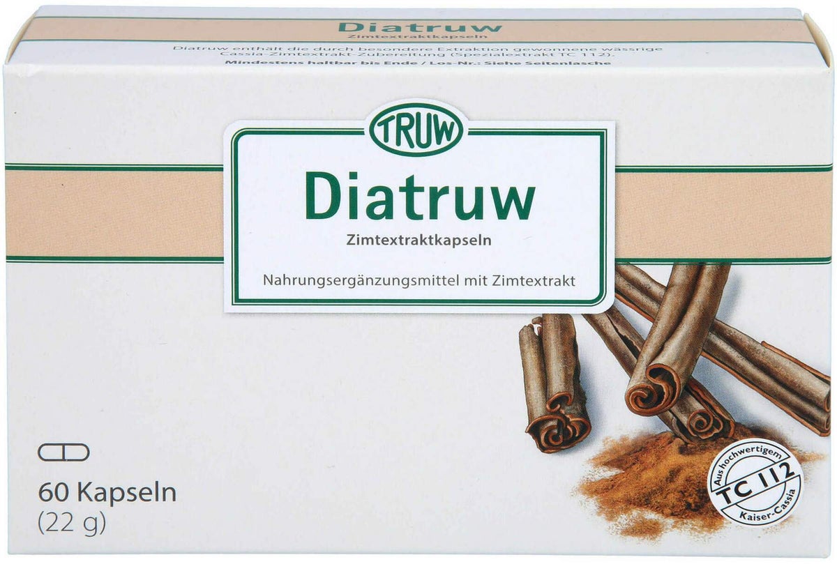 Diatruw Zimtextraktkapseln 60 Stück